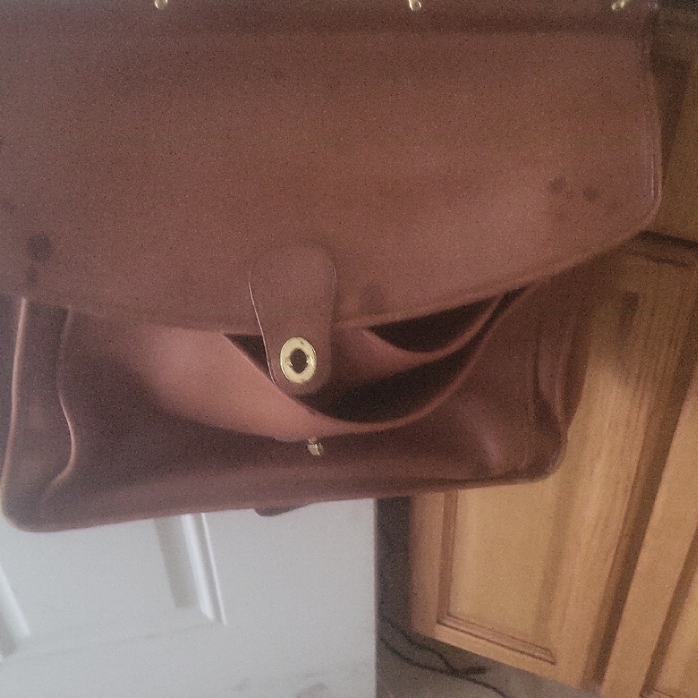 Brown Leather Satchel